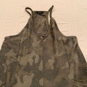 Wild Fable Green and gray camo romper